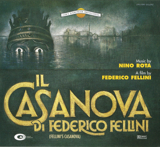 Nino Rota : Il Casanova Di Federico Fellini (CD, Album, RE, RM, Dol)