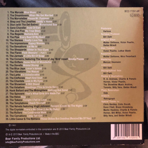 Various : Street Corner Symphonies - The Complete Story Of Doo Wop, Volume 13: 1961 (CD, Comp, RM)