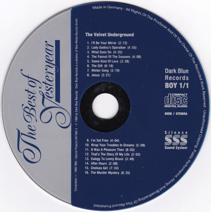 The Velvet Underground & Nico (3) : The Best Of Yesteryear Vol. 01 (CD, Comp, Ltd, RM)