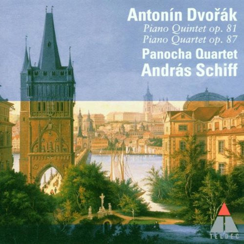 Panocha Quartet, András Schiff - Antonín Dvořák : Piano Quintet Op. 81, Piano Quartet Op. 87 (CD, Album)