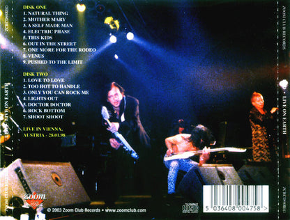 UFO (5) : Live On Earth (2xCD, Album)