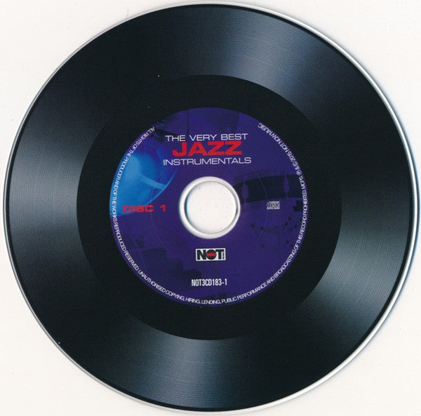 Various : The Very Best Jazz Instrumentals (3xCD, Comp, RM)