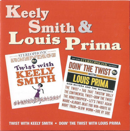 Keely Smith, Louis Prima : Twist With Keely Smith - Doin' The Twist  With Louis Prima (CD, Comp)