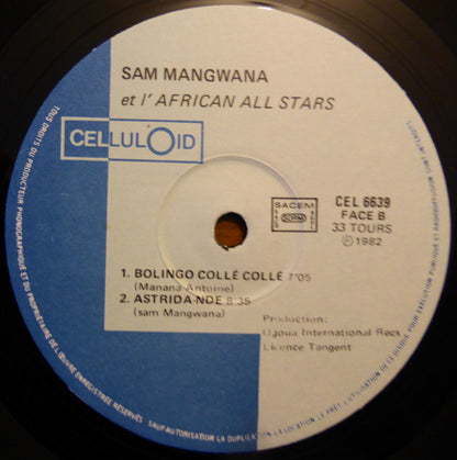 Sam Mangwana Et L'African All Stars : Sam Mangwana Et L'African All Stars (LP, Album)