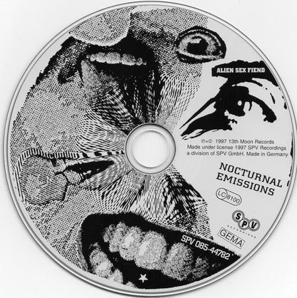 Alien Sex Fiend : Nocturnal Emissions (CD, Album)