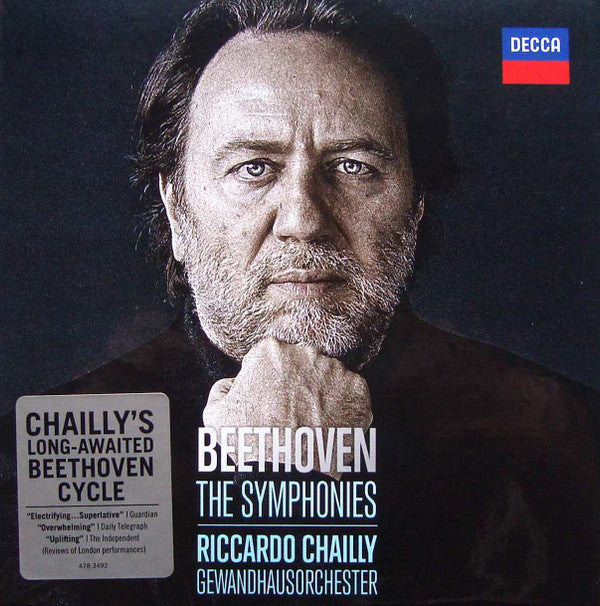 Beethoven* - Riccardo Chailly, Gewandhausorchester* : Beethoven: The Symphonies (5xCD + Box, Comp)