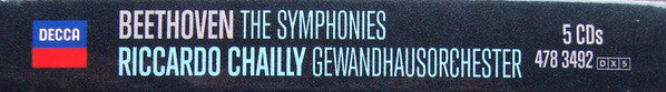 Beethoven* - Riccardo Chailly, Gewandhausorchester* : Beethoven: The Symphonies (5xCD + Box, Comp)