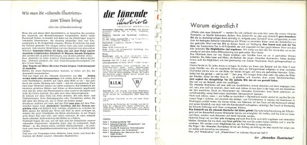 Various : Die Tönende Illustrierte (Flexi)