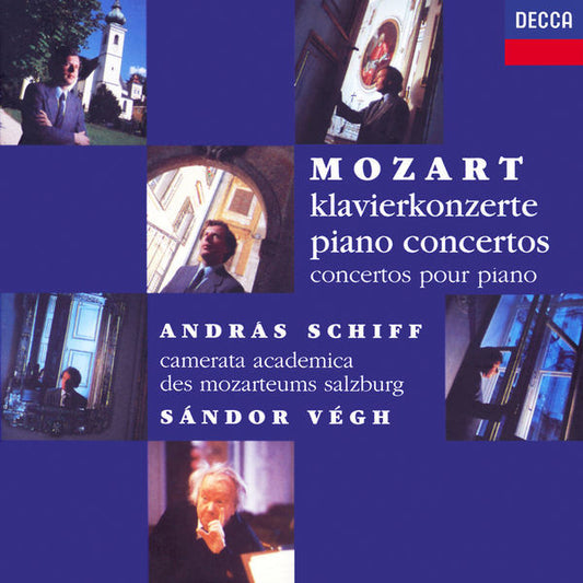 Mozart* - András Schiff, Camerata Academica Des Mozarteums Salzburg*, Sándor Végh : Klavierkonzerte - Piano Concertos - Concertos Pour Piano (9xCD, Comp + Box)
