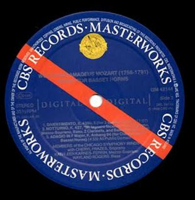 Mozart* - Members Of The Chicago Symphony Winds* : Music For Basset Horns (2xLP)