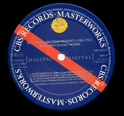 Mozart* - Members Of The Chicago Symphony Winds* : Music For Basset Horns (2xLP)