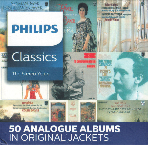 Various : Philips Classics - The Stereo Years (50xCD, Comp, RM + Box, Ltd)