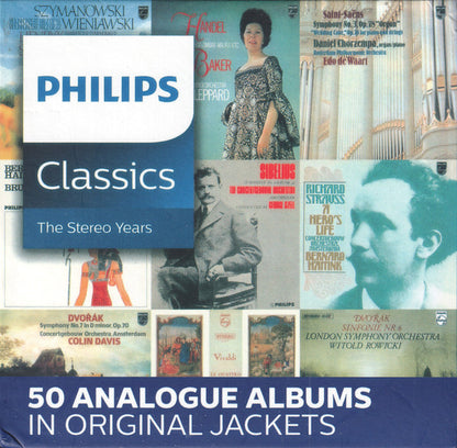 Various : Philips Classics - The Stereo Years (50xCD, Comp, RM + Box, Ltd)