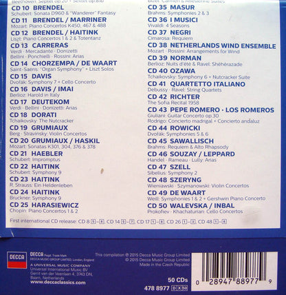 Various : Philips Classics - The Stereo Years (50xCD, Comp, RM + Box, Ltd)