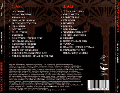 Vereinigte Bühnen Wien : Tanz Der Vampire (Gesamtaufnahme Neue Wiener Fassung) (2xCD, Album)