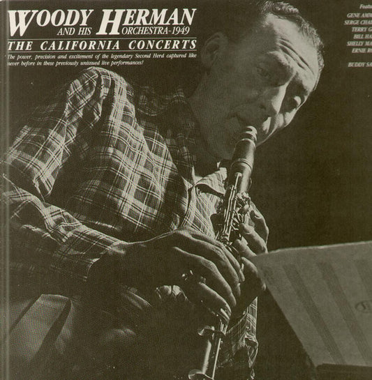 Woody Herman And His Orchestra : The California Concerts (LP, Mono)