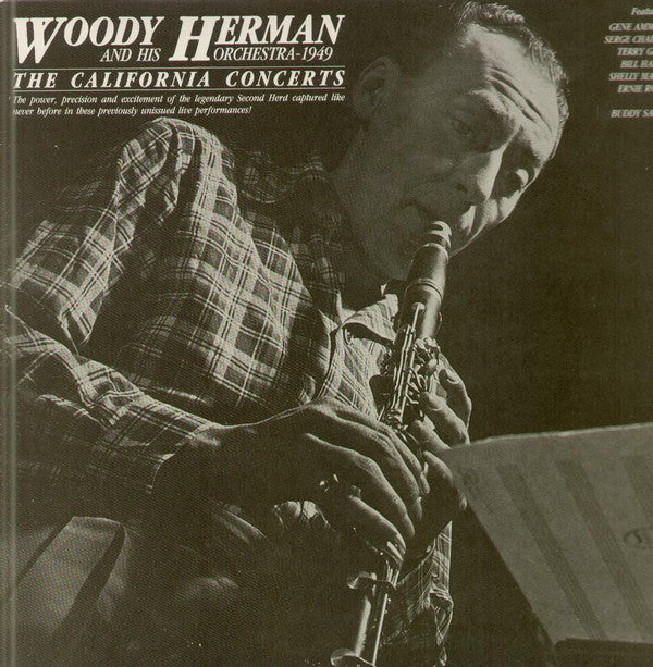 Woody Herman And His Orchestra : The California Concerts (LP, Mono)