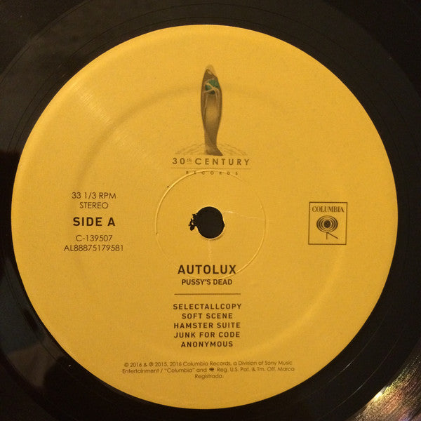 Autolux : Pussy's Dead (LP, Album)