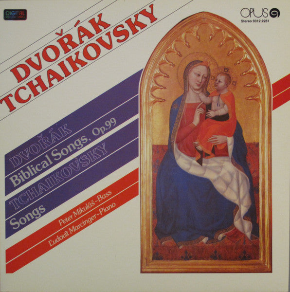 Antonín Dvořák / Pyotr Ilyich Tchaikovsky - Peter Mikuláš, Ľudovít Marcinger : Biblical Songs, Op. 99 / Songs (LP)