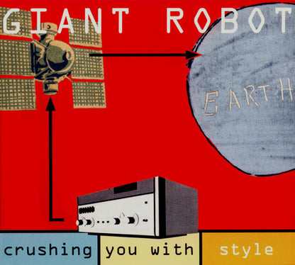 Giant Robot : Crushing You With Style (2xLP, Album)