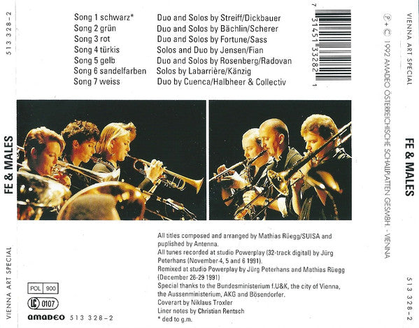Vienna Art Special : Fe & Males (CD, Album)