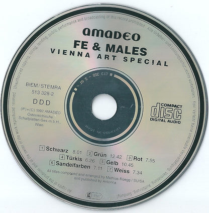 Vienna Art Special : Fe & Males (CD, Album)