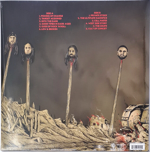 Hammer Fight : Profound And Profane (LP, Album, Ltd, Gol)