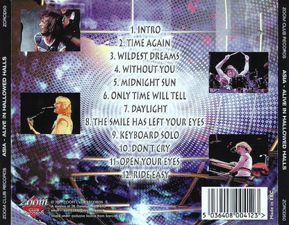 Asia (2) : Alive In Hallowed Halls (CD, Album)