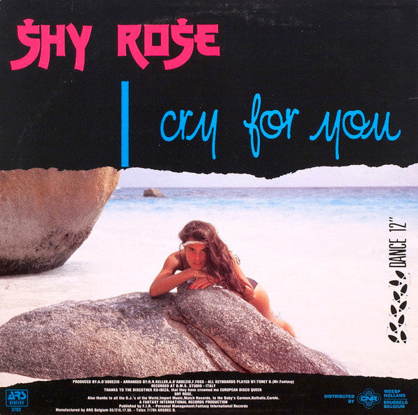 Shy Rose : I Cry For You (12")