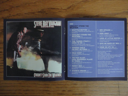 Stevie Ray Vaughan & Double Trouble : Texas Flood / Couldn't Stand The Weather (2xCD, Comp)