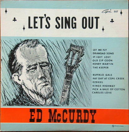 Ed McCurdy : Let's Sing Out (LP, Mono)