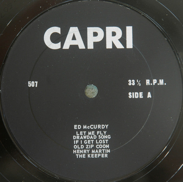 Ed McCurdy : Let's Sing Out (LP, Mono)