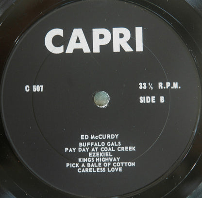 Ed McCurdy : Let's Sing Out (LP, Mono)