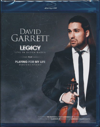 David Garrett (4) : Legacy. Live In Baden Baden  (Blu-ray, Album)