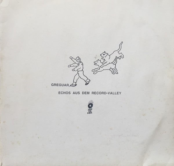 Eric Schumacher, Andrea Clavadetscher : Greguar, Echos Aus Dem Record-Valley (LP)