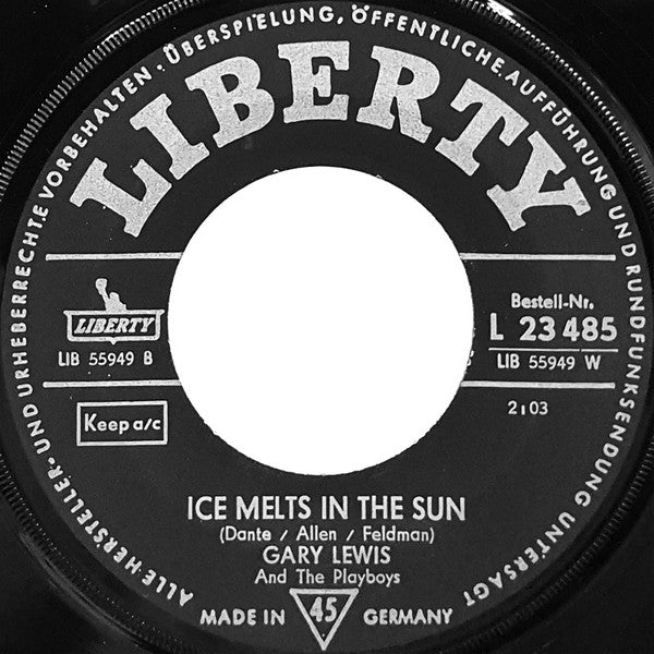 Gary Lewis & The Playboys : The Loser (With A Broken Heart) (7", Single)