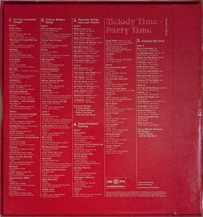 Various : Melody Time - Party Time (Box + 5xCass, Dol)