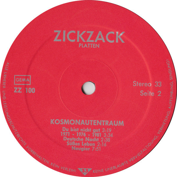 Kosmonautentraum : Juri Gagarin (LP, Album, RP)