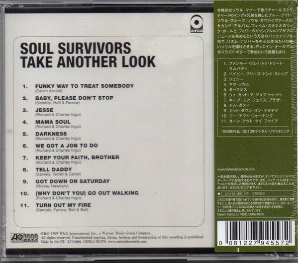 Soul Survivors : Take Another Look (CD, Album, RE, RM)