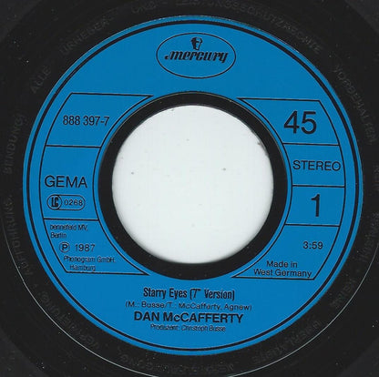 Dan McCafferty : Starry Eyes (7", Single)