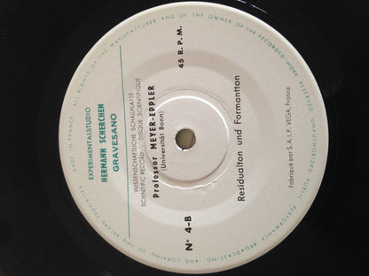 Professor Meyer-Eppler : Residualton und Formantton (7")