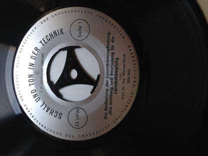 Prof. Dr. Ing. Werner Bürck : Die Bedeutung Der Lautstärkeempfindung, Ihre Messung Und Beurteilung Für Die Lärmbekämpfung (7")