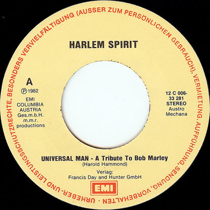 Harlem Spirit : Universal Man - A Tribute To Bob Marley (7", Single)