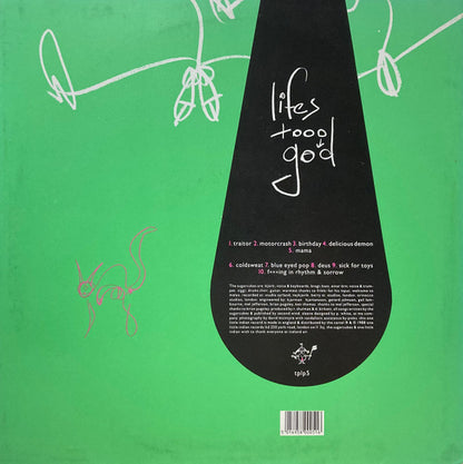 The Sugarcubes : Life's Too Good (LP, Album, Gre)