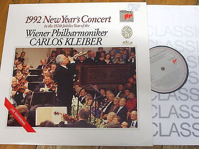 Carlos Kleiber, Wiener Philharmoniker : 1992 New Year’s Concert In The 150th Jubilee Year Of The Wiener Philharmoniker (LP)