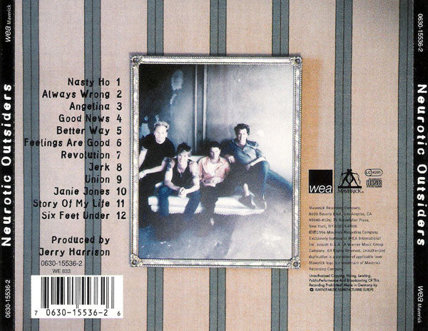 Neurotic Outsiders : Neurotic Outsiders (CD, Album)