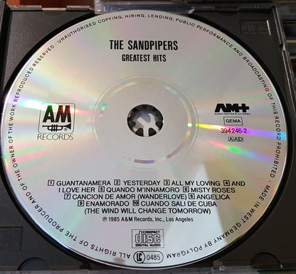 The Sandpipers : Greatest Hits (CD, Comp)