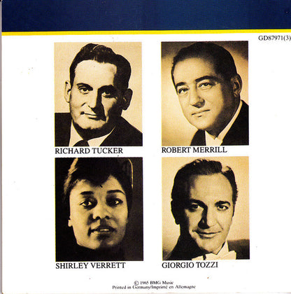 Giuseppe Verdi, Thomas Schippers, Leontyne Price, Richard Tucker (2), Robert Merrill, Shirley Verrett : La Forza del Destino (3xCD, Album, RE, RM)
