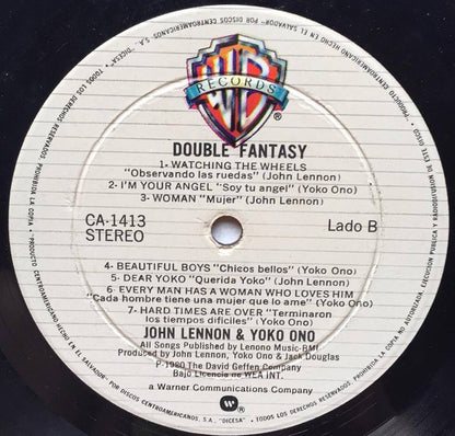John Lennon & Yoko Ono : Double Fantasy (LP, Album)