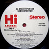 Al Green : Now You Can Interview Al Green (LP, Promo, She)